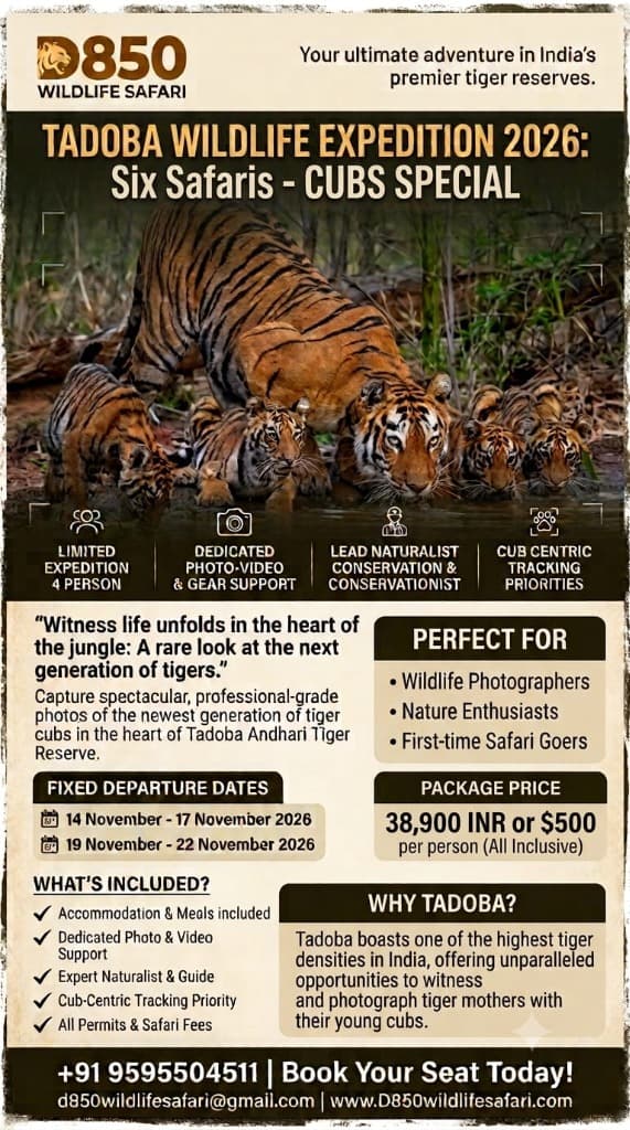 Cubs Special Safari Poster