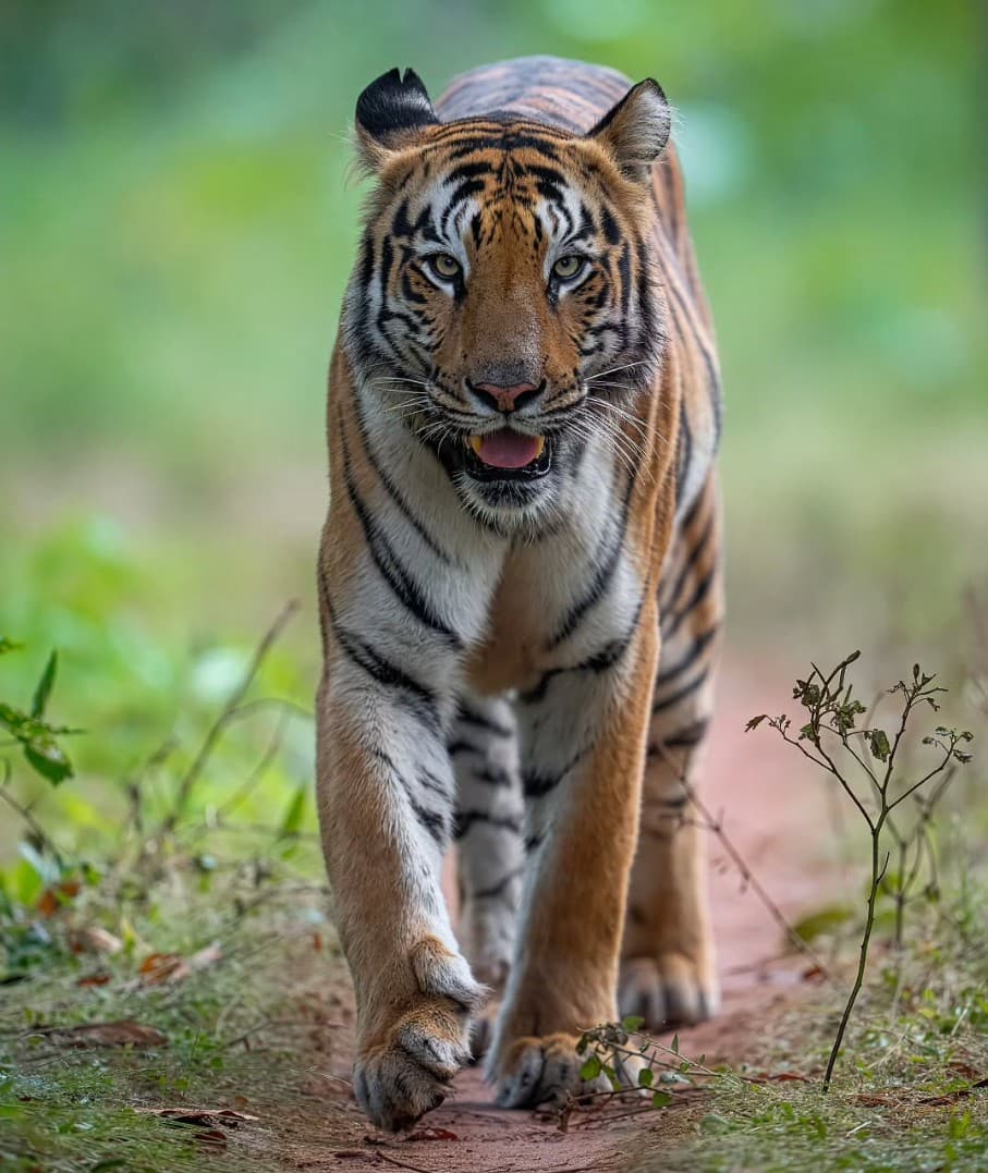 Madhu - tigress face